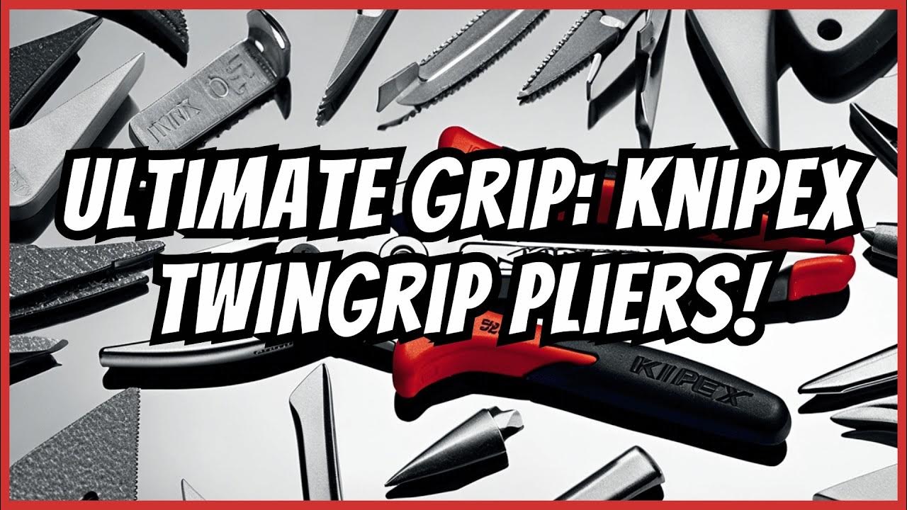 Knipex TwinGrip Atramentized Front MultiGrip Pliers Review The