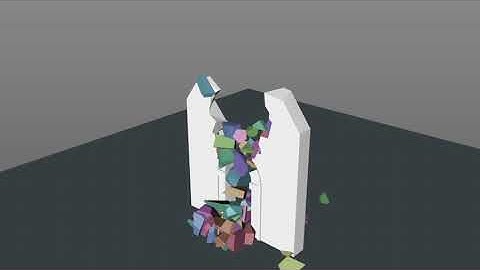 Wall Collapse (Hardware Render)