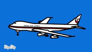 Japan Airlines Flight 123 - Crash Animation