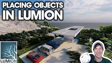 Getting Started Rendering in Lumion (EP 5) - ADDING OBJECTS with Place Mode