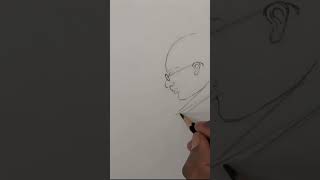 Mahatma Gandhi Drawing #shorts #draweasy #veryeasyart #easyart #mahatmagandhi #republicday