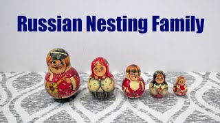 My Nesting Doll Collection 0252 – 5 Russian Family