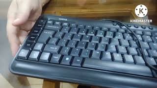 Unboxing Laptop External Keyboard A4Tech Brand