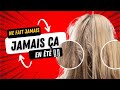 évite les cheveux secs &amp; cassant en été 🌴