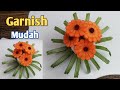 GARNISH SIMPEL WAJIB COBA!! HIASAN TUMPENG DARI WORTEL DAN TIMUN//CARROT AND CUCUMBER GARNISH