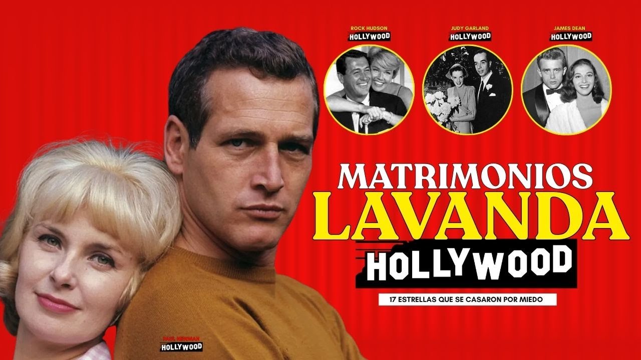 MATRIMONIOS LAVANDA:17 Estrellas Gay de Hollywood que se CASARON POR MIEDO Rock Hudson, Judy Garland