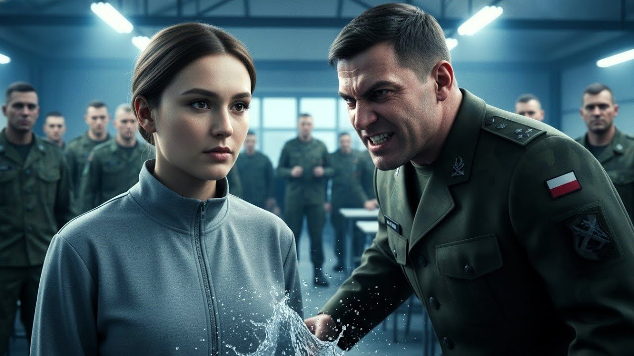 Żołnierz popchnął ją w stołówce — nie wiedząc, że miała wyższy stopień niż wszyscy wokół!