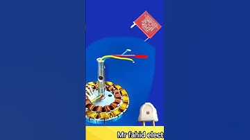 ceiling fan three colour wire connection capacitor installation