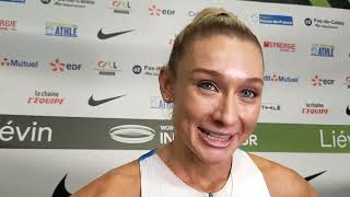 Jess Hull Runs 526 68 At 2000M Indoor In Liévin, N 2 Mark All Time, Thanks Amazing Crowd