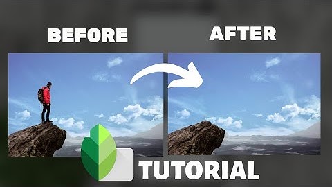 How to Remove Object from Photo SnapSeed 2023