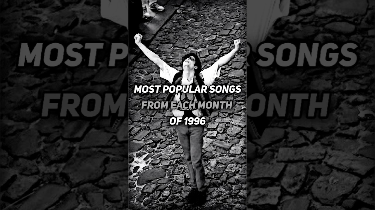 1996 🖤🎩 MOST POPULAR SONGS from Each Month 