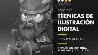WORKSHOP | Técnicas de ilustración digital con Photoshop (Marjoris Pirela)