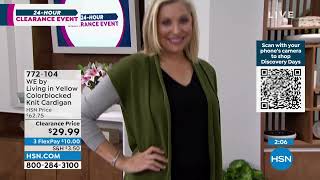 WE by Living in Yellow Colorblocked Knit Cardigan screenshot 5