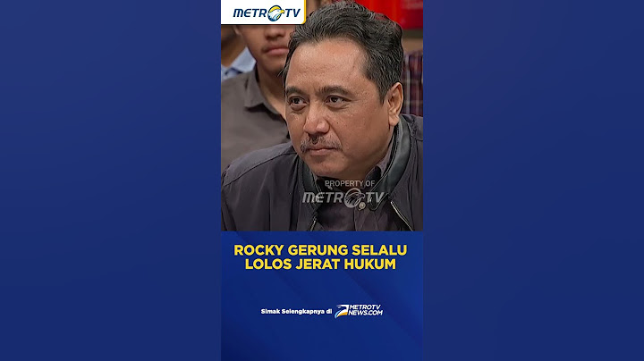 Rocky Gerung: Beking Saya Akal Sehat #shorts
