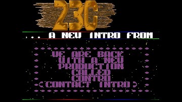 Contact Intro by 23 Celsius Crew (1992) - Amiga Intro