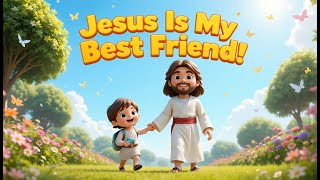🎶 Jesus Is My Best Friend | Fun & Easy Sunday School Song for Kids
