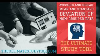 Mean and Standard Deviation of Non-Grouped Data (OCR B - MEI) Explained From Basics | A Level Maths