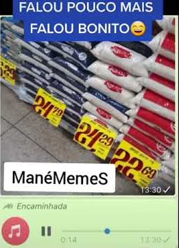 Arroz ta caro! * mensagem da dona de casa *