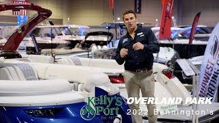 Bennington's 2022 LIneup at The Overland Park Boat Show