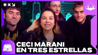 CECI MARANI: HABLAR AL REVÉS Y ENCUESTAS CRUELES EN TRES ESTRELLAS
