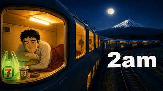 I Spent the Night on Japan's Cheapest Capsule Train 😴