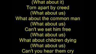 Michael Jackson - Earth song - lyrics