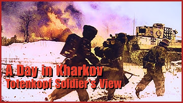 Een dag in Charkov 1943 — Door de ogen van een SS Totenkopf-soldaat | De tegenaanval van de Waffe...