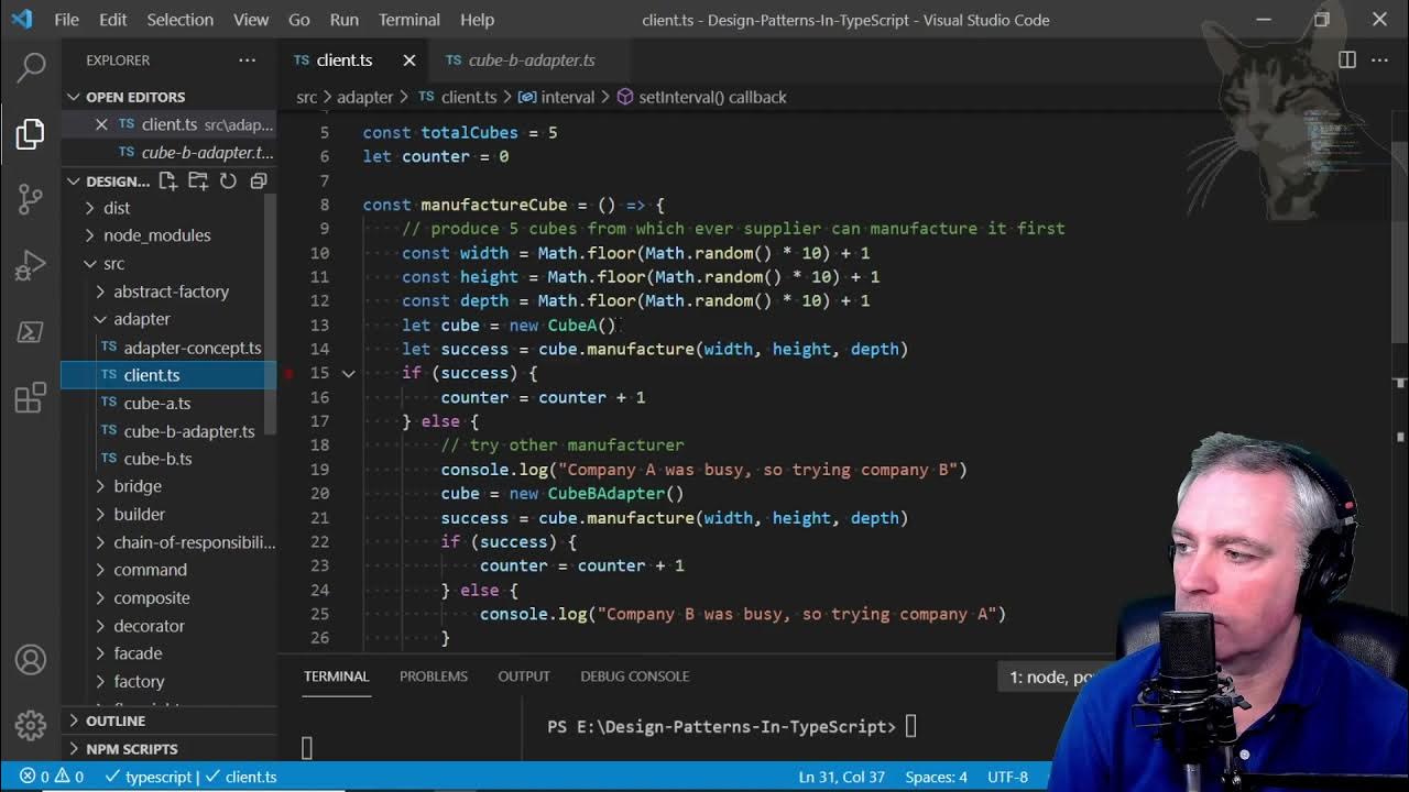 Adapter Use Case Design Patterns in TypeScript YouTube