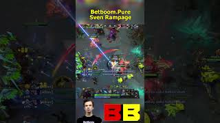 PURE DOTO UNSTOPPABLE SVEN RAMPAGE #betboomteam  #dota2 #dota2skadi #Puredota2  #dota