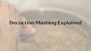 Decoction Mashing