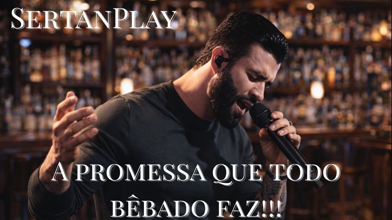 A promessa que todo bêbado faz — Música inspirada no Gusttavo Lima — Sertanejo Sofrencia