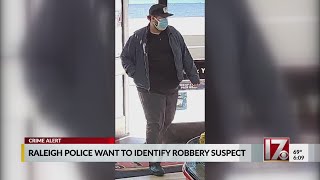 Police ask for help identifying suspect in string of North Raleigh business robberies