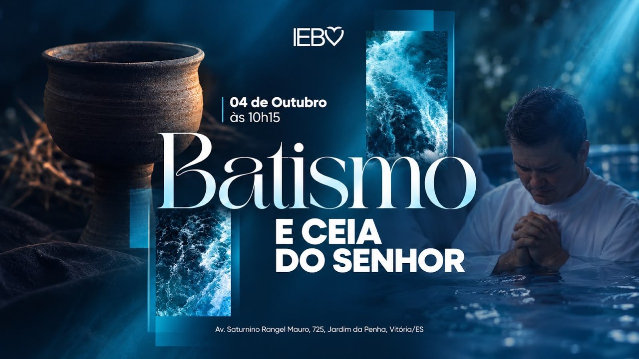 O que Cristo quer que jamais esqueçamos (I Coríntios 11:24-25) | 10H15 | Pr. Deivisson | 04/10/26