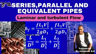 PART-3 Series pipe, Parallel pipe and Equivalent length