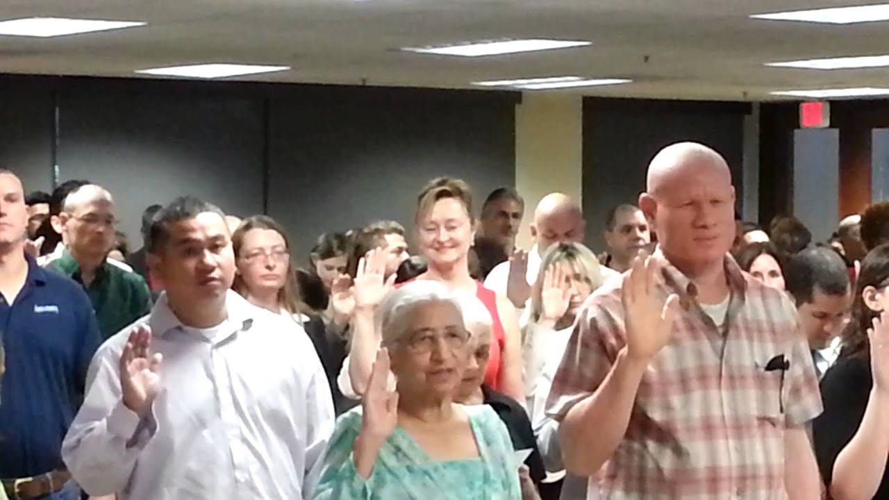 Naturalization ceremony