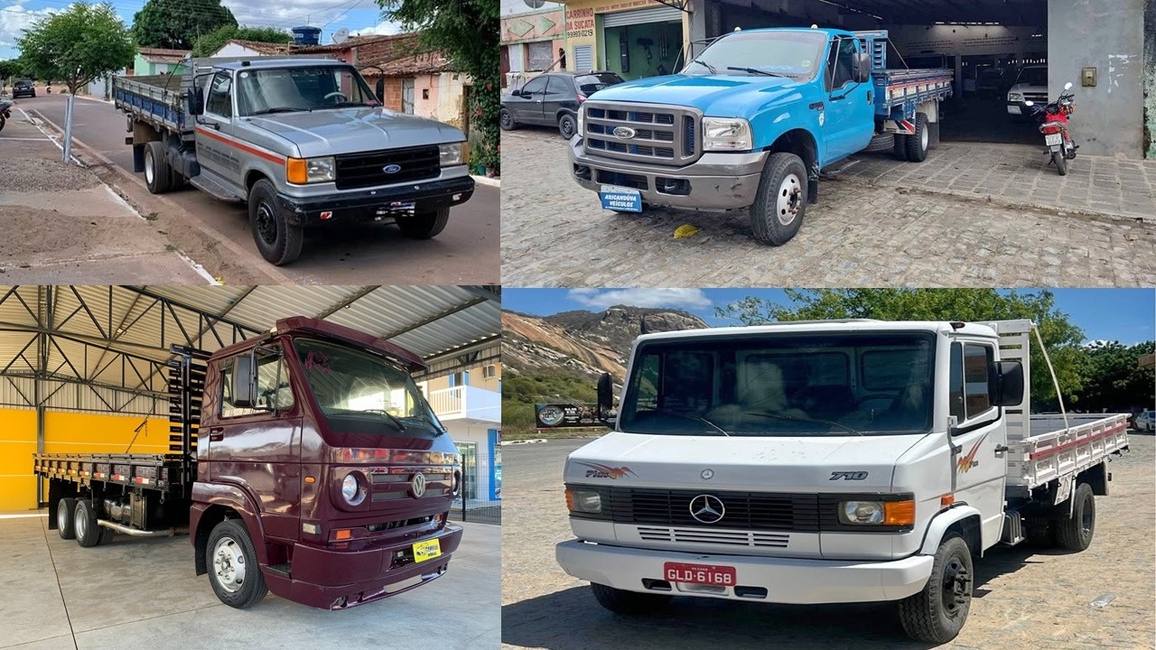 CAMINHÕES 3/4 À VENDA A PARTIR DE 37 MIL