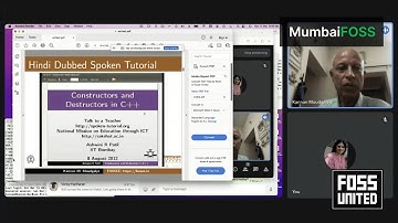 FOSS Promotion through FOSSEE & Spoken Tutorials | Dr. Kannan Moudgalya | MumbaiFOSS | FOSS United