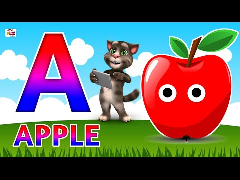 , Phonics Song 2 with TWO Words in 3D - A For Airplane with Sounds for Children