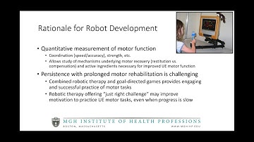 A Paradigm Shift: Rehabilitation Robotics, Cognitive Skills Training and Transfer to Function