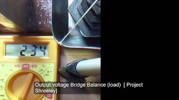 Robotic Strain Gauge Torque Sensor Test Shreelay