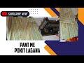 Pant me pokit lagana sikhe