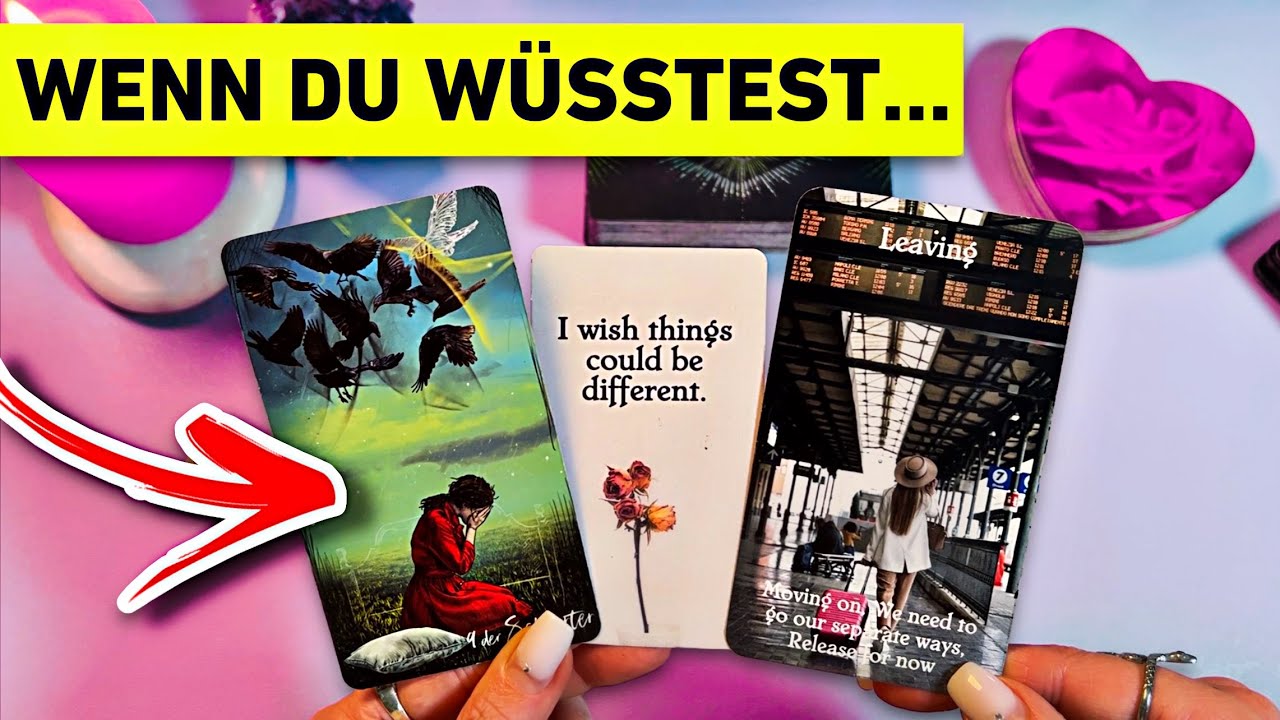 VERZWEIFLUNG 😳 JEMAND empfindet mehr für DICH als du denkst ABER es gibt ein PROBLEM... Liebe Tarot