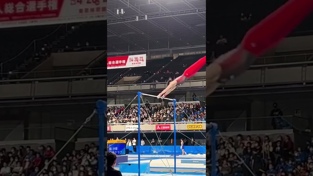 These Have To Be One Of The Coolest Moments In Gymnastics Highbar Save Onehand