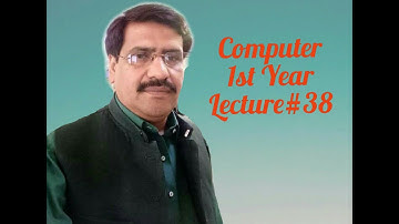 Computer 1st Year  Lecture#38 Ethernet access methods by Prof. Kashif Abbas