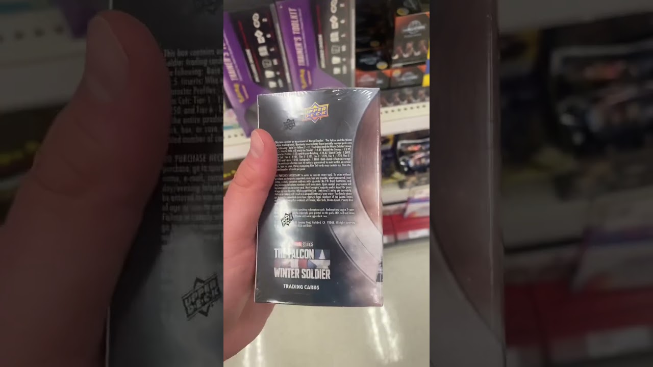 Upper Deck The Falcon and The Winter Soldier Blaster Box 