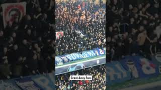 Mad Dinamo Zagreb Away Fans At Chelsea Stamford Bridge, #shorts