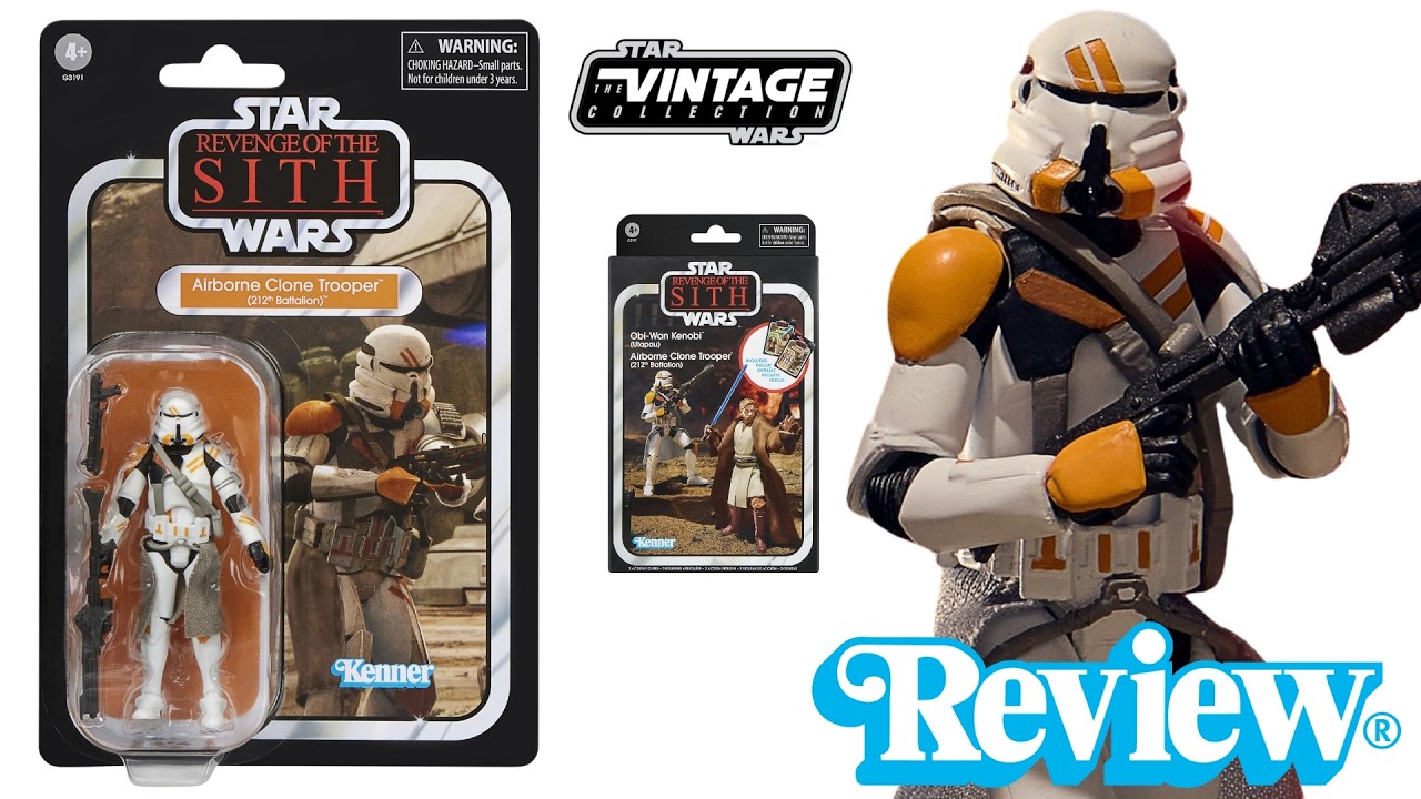Star Wars The Vintage Collection Airborne Clone Trooper (212th