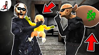 Thief Granny and Thief Grandpa #1 ★ funny horror animations (moments)