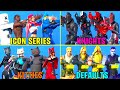 Best Types of Similar Skins with Legendary Dances & Emotes (Kit & Meowscles, Ninja & Loserfruit)