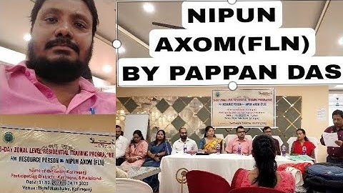 NIPUN AXOM(FLN)||5 DAY ZONAL LEVEL TRAINING PROGRAMME||DAY 1&2